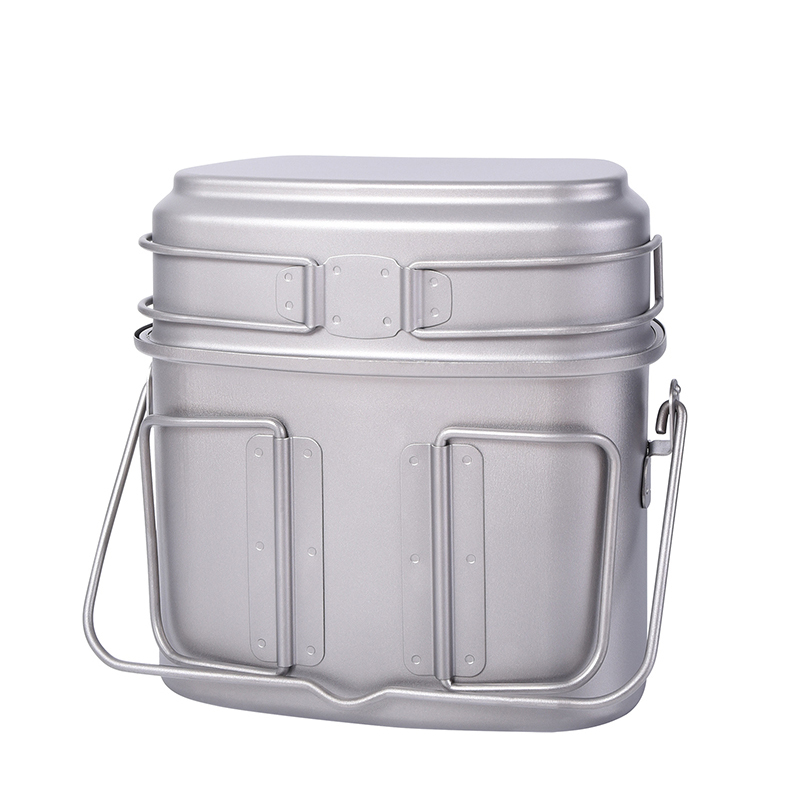 Kit de cocina militar para aca - Camping Cooking Kit Box reseña y precio