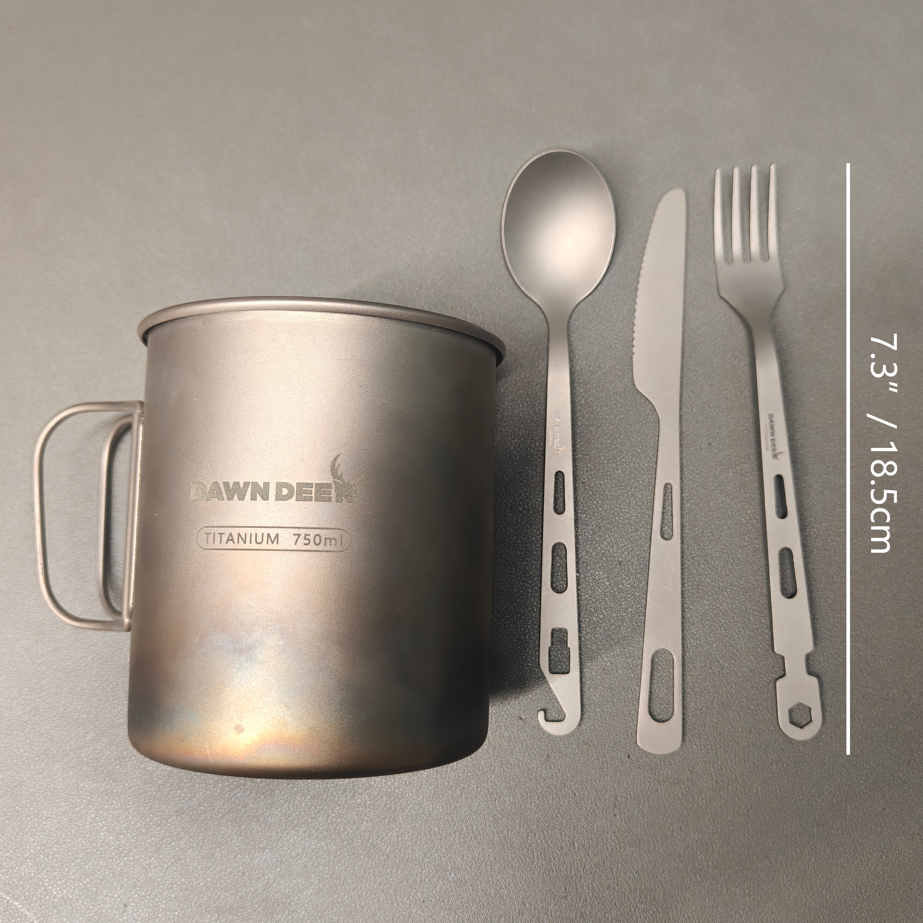 Juego de cuchillos cuchara ten - Camping Cooking Cutlery Set reseña y precio