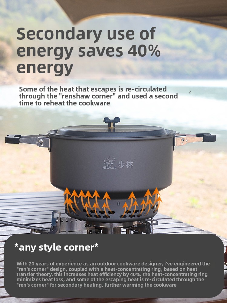 Nuevo set completo de picnic B - Camping Cooking Set reseña y precio