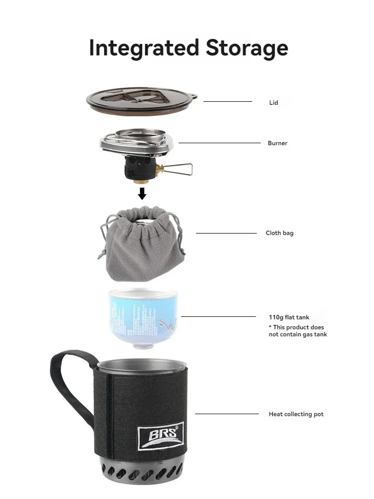 BRS-61 Intercambiador de Calor - Camping Cooking Jet reseña y precio