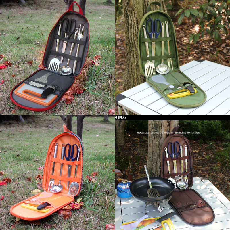 Juego de utensilios de cocina  - Camping Cooking Pack reseña y precio
