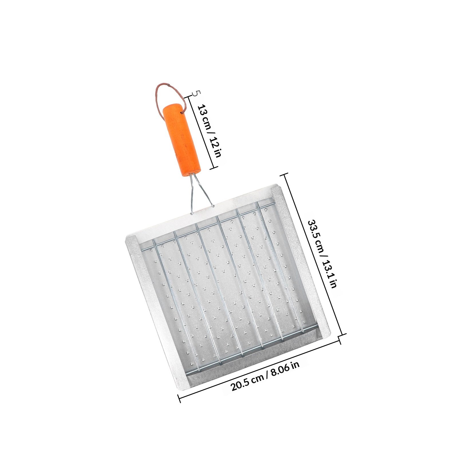 Rejilla portátil cuadrada de m - Camping Cooking Tray reseña y precio