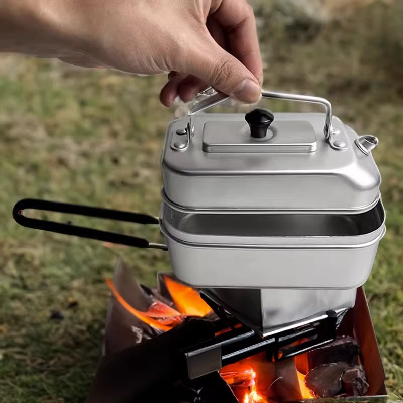 Tetera portátil ultraligera pa - Camping Cooking Cutlery Set reseña y precio