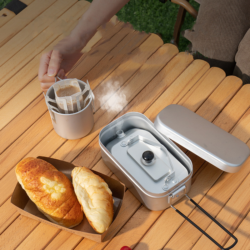 Tetera portátil ultraligera pa - Camping Cooking Cutlery Set reseña y precio