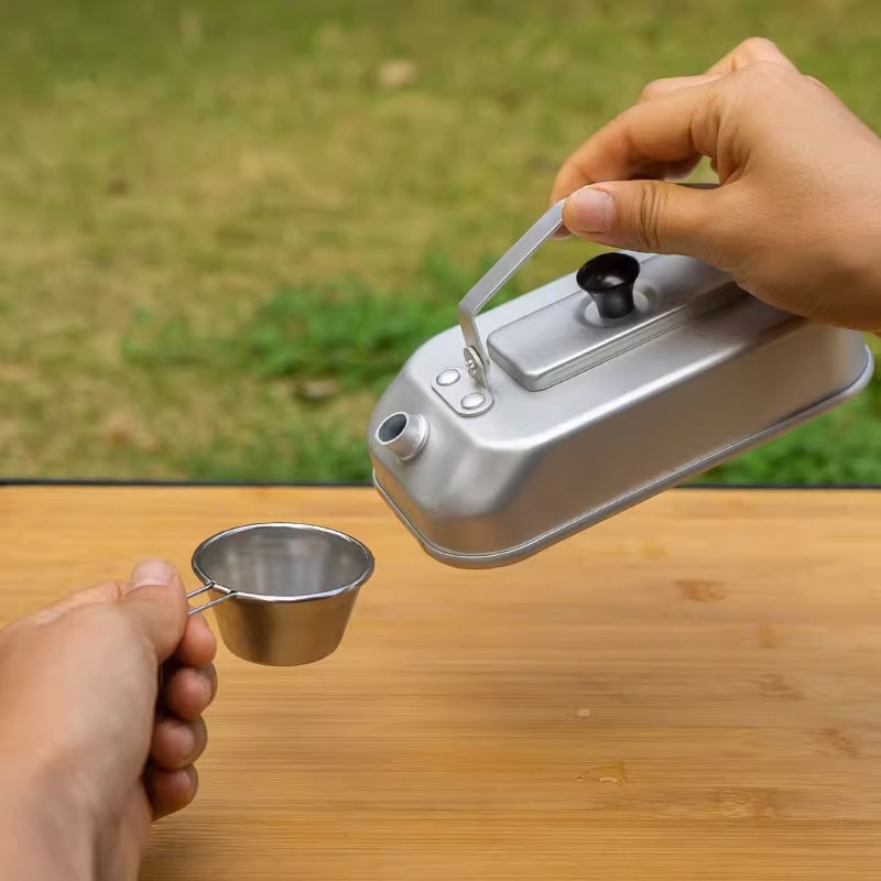 Tetera portátil ultraligera pa - Camping Cooking Cutlery Set reseña y precio
