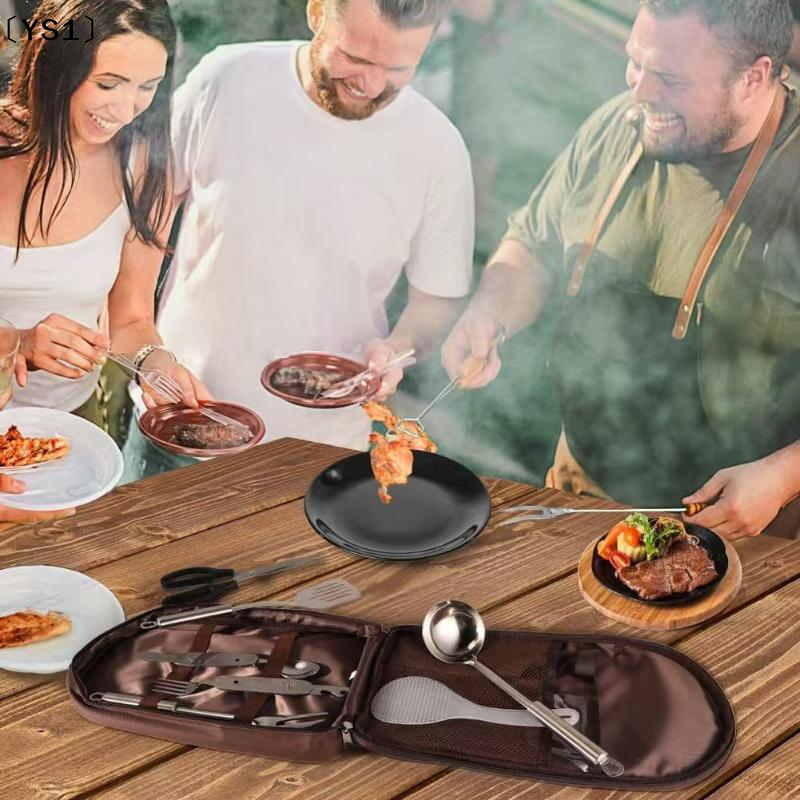 〔YS1〕Bolsa de cocina para exte - Camping Cooking Cutlery Set reseña y precio