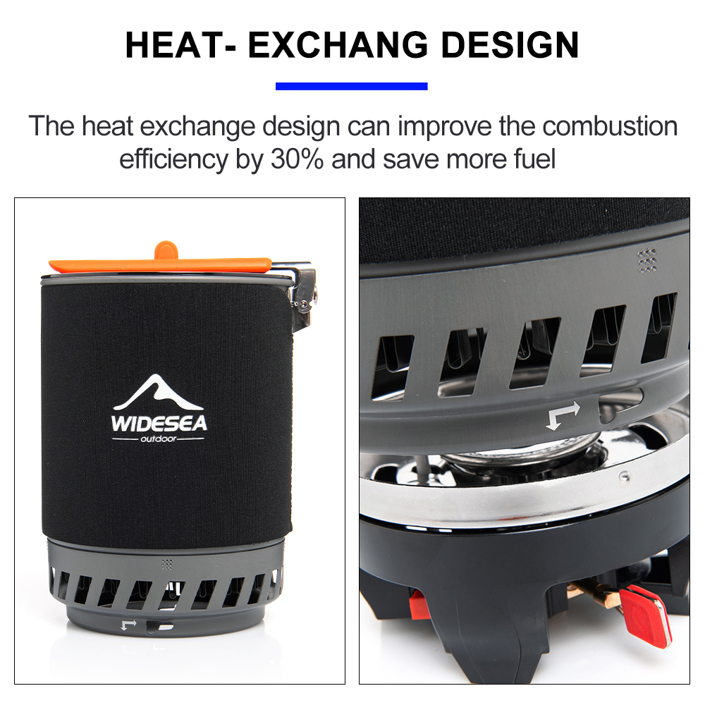 Widesea-sistema de cocina para - Camping Cooking Set reseña y precio