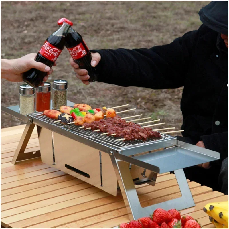 Parrilla Portátil de Acero Ino - Camping Cooking Set Compact reseña y precio