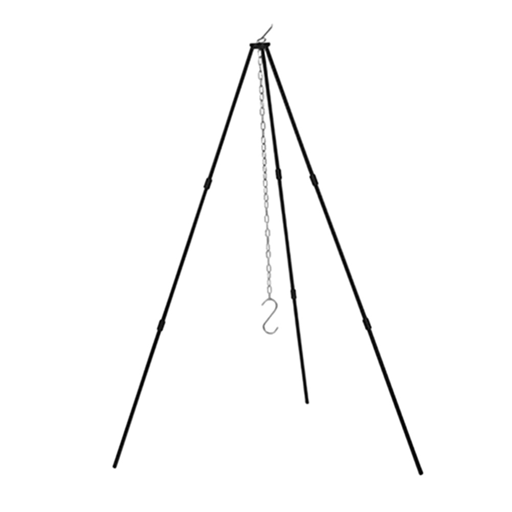 Trípode portátil para cocinar  - Camping Cooking Tripod reseña y precio