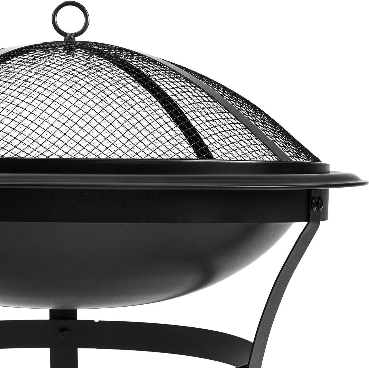 Parrilla de barbacoa para exte - Camping Cooking Fire Pit reseña y precio