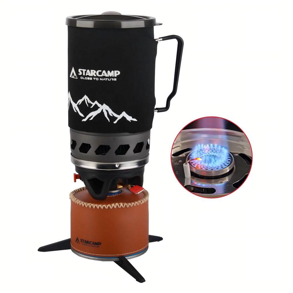 STARCAMP Estufa de gas para ex - Camping Cooking Jet reseña y precio