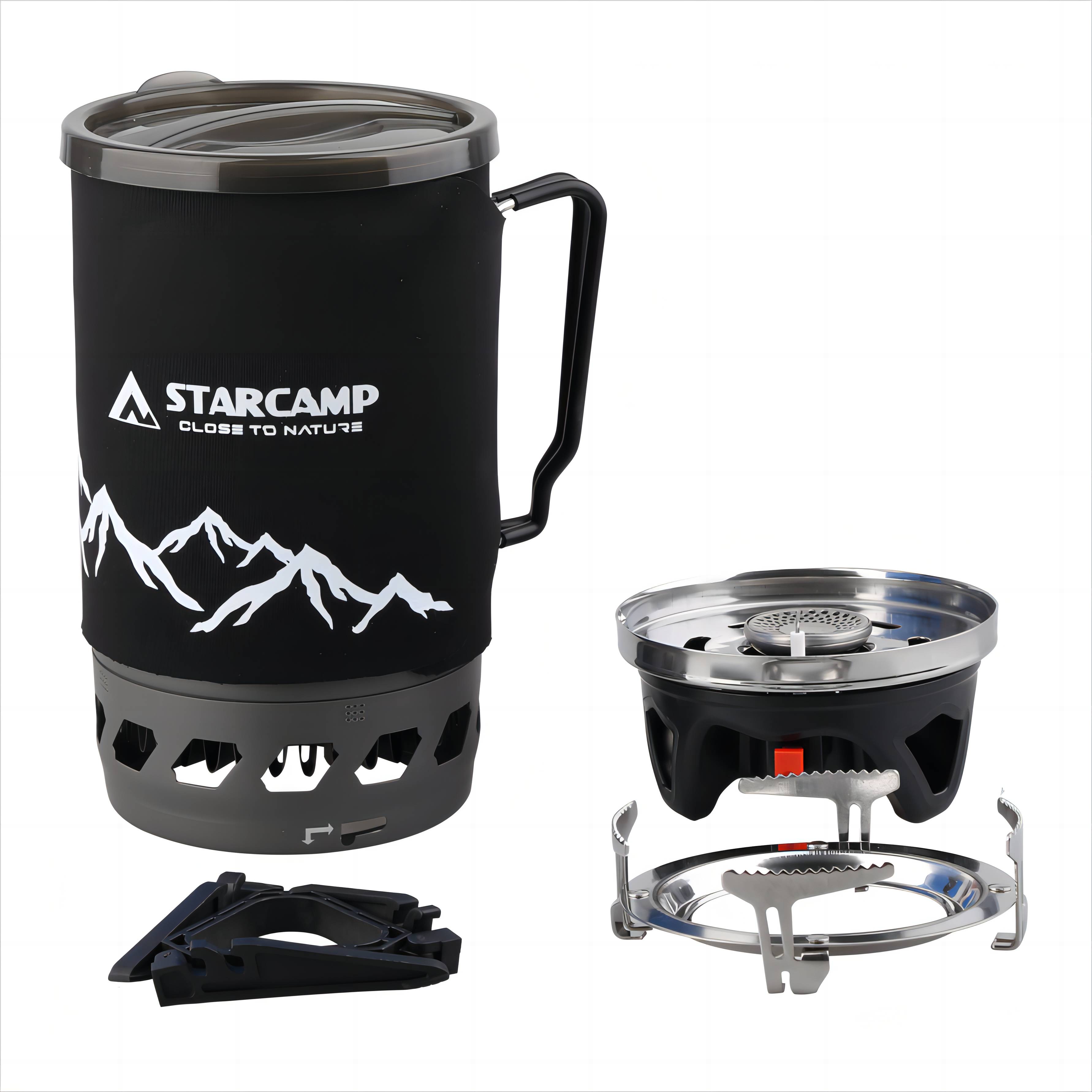 STARCAMP Estufa de gas para ex - Camping Cooking Jet reseña y precio