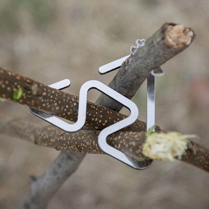 Gancho integrado multifunciona - Camping Cooking Hanger reseña y precio