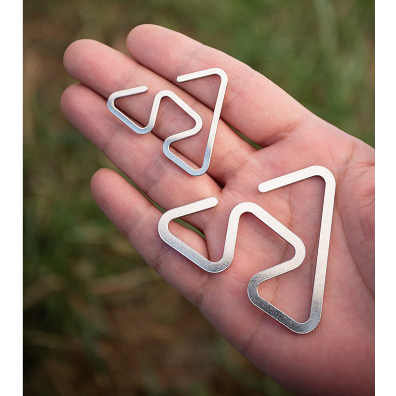 Gancho integrado multifunciona - Camping Cooking Hanger reseña y precio