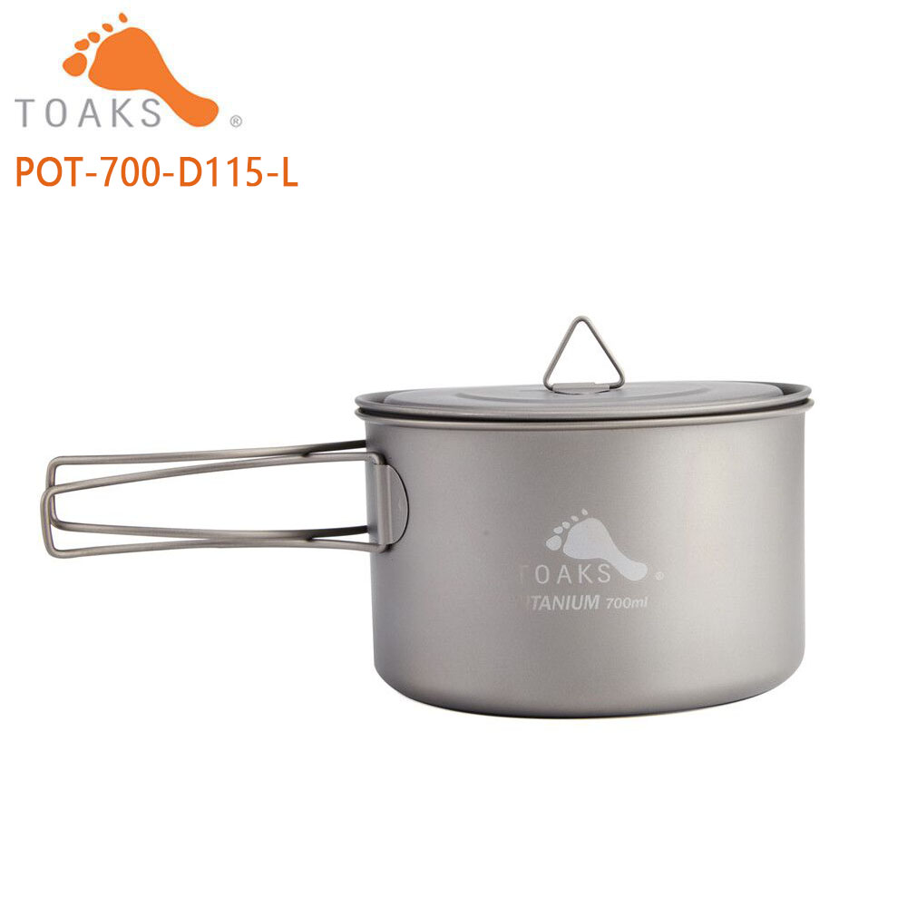 TOAKS-ollas de titanio puro pa - Camping Cooking Tray reseña y precio