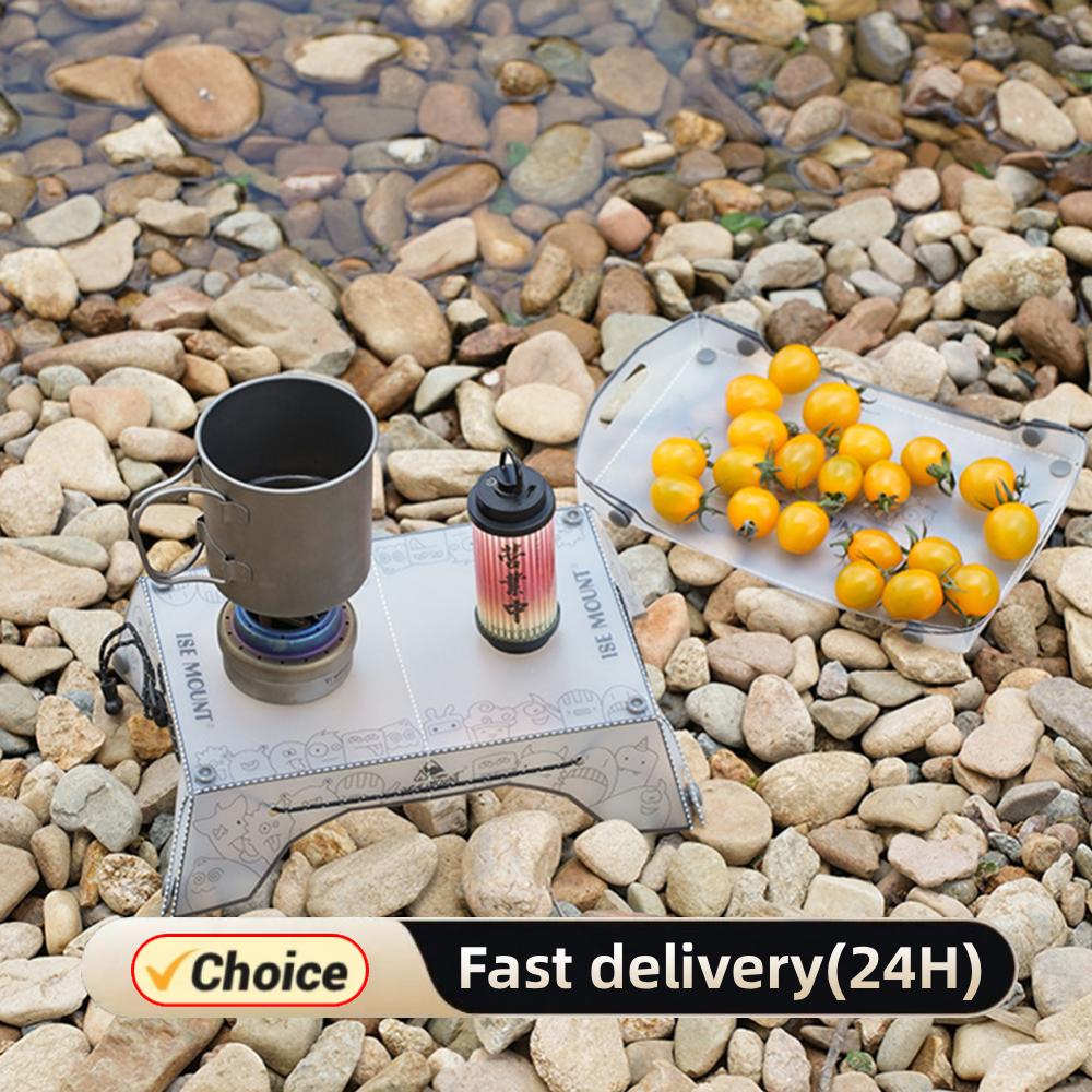 Mini mesa de Camping plegable  - Camping Cooking Tray reseña y precio