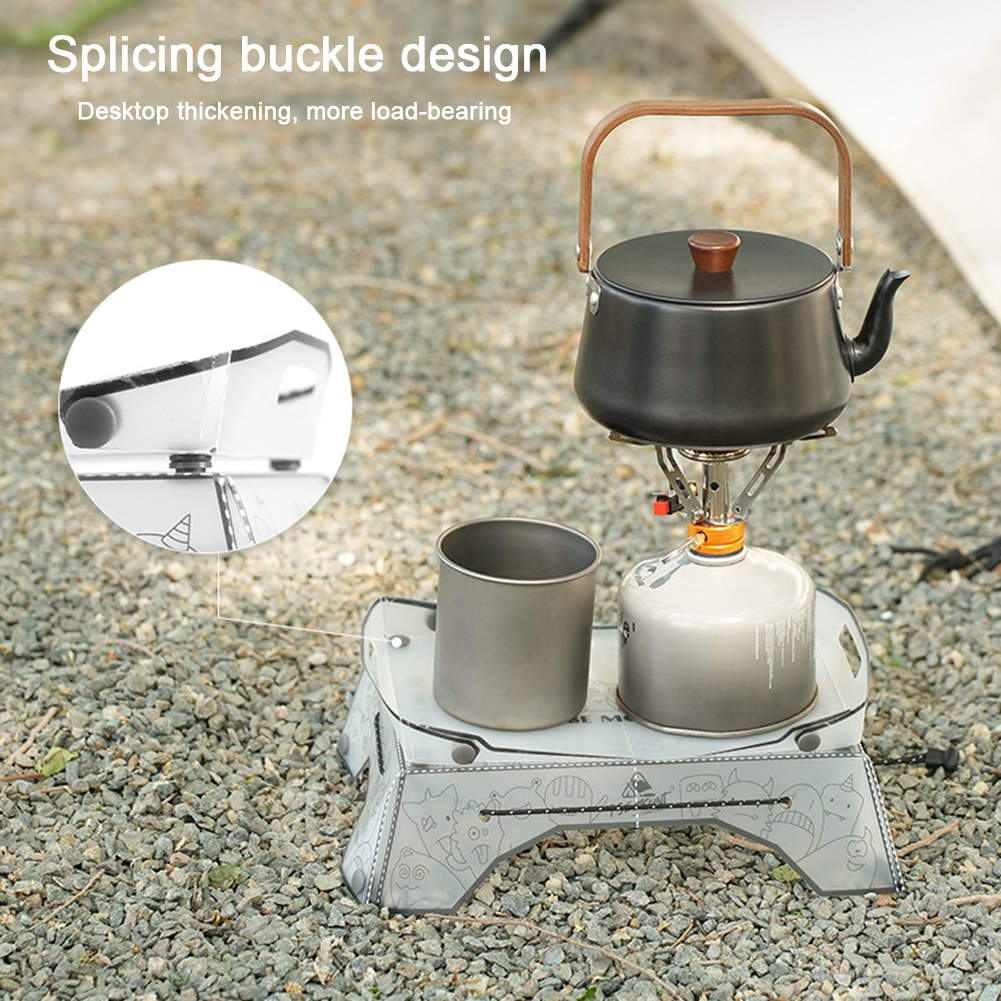 Mini mesa de Camping plegable  - Camping Cooking Tray reseña y precio