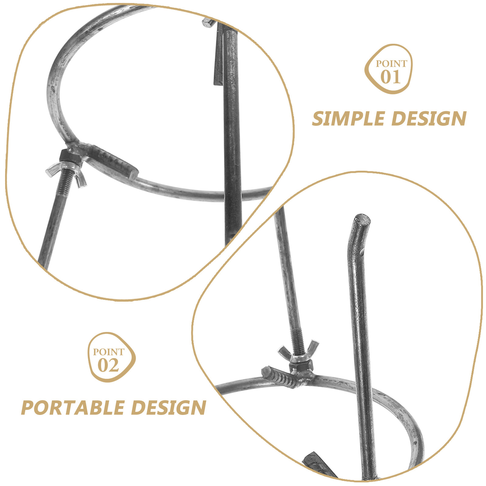 Trípode de Acero al Carbono pa - Camping Cooking Fire Pit reseña y precio