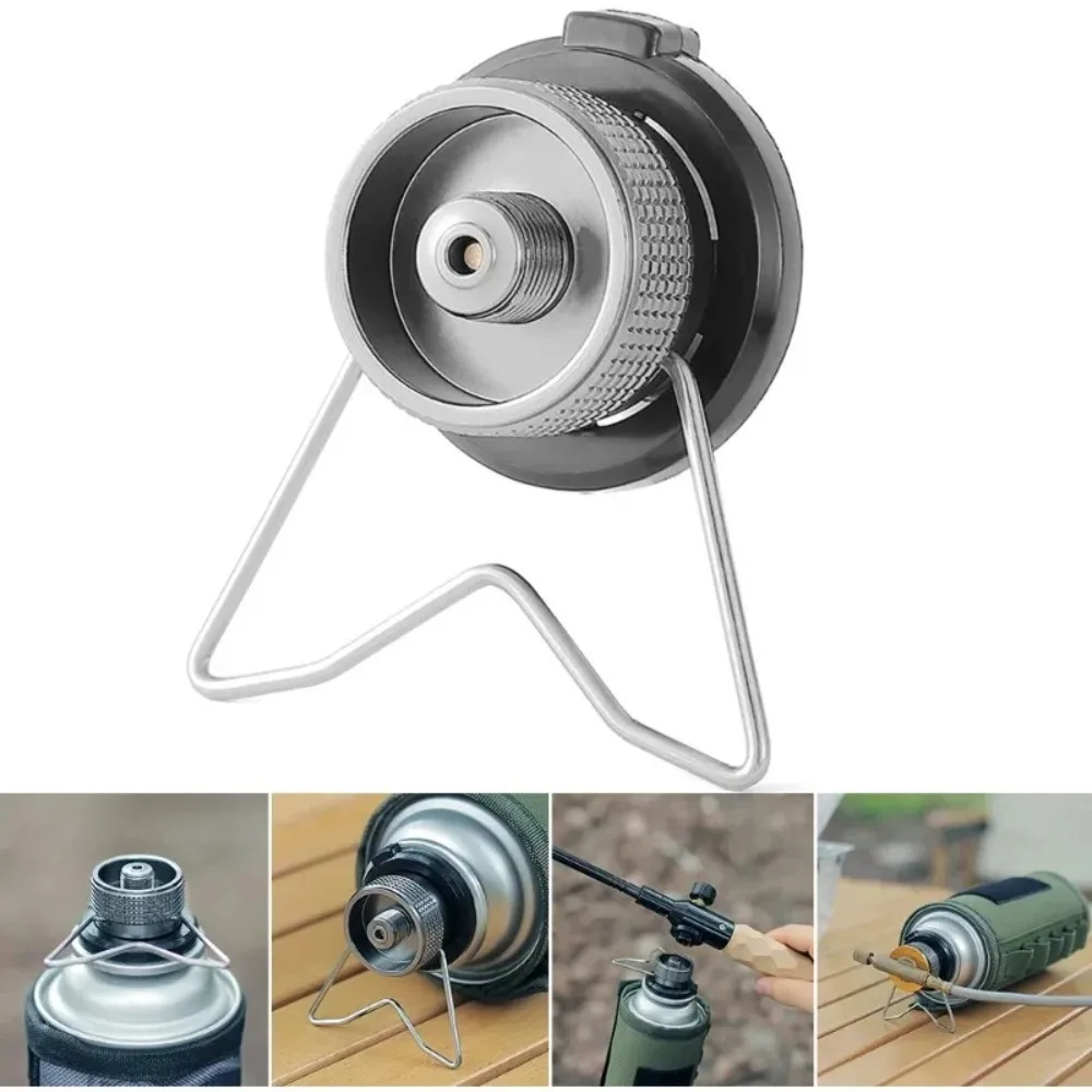 Adaptador de butano con soport - Camping Cooking Jet reseña y precio