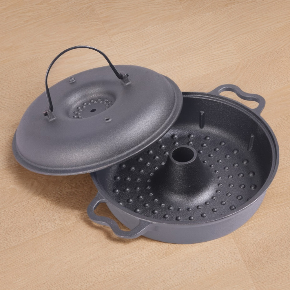 Olla de hierro fundido de 28 c - Camping Cooking Vegetables reseña y precio