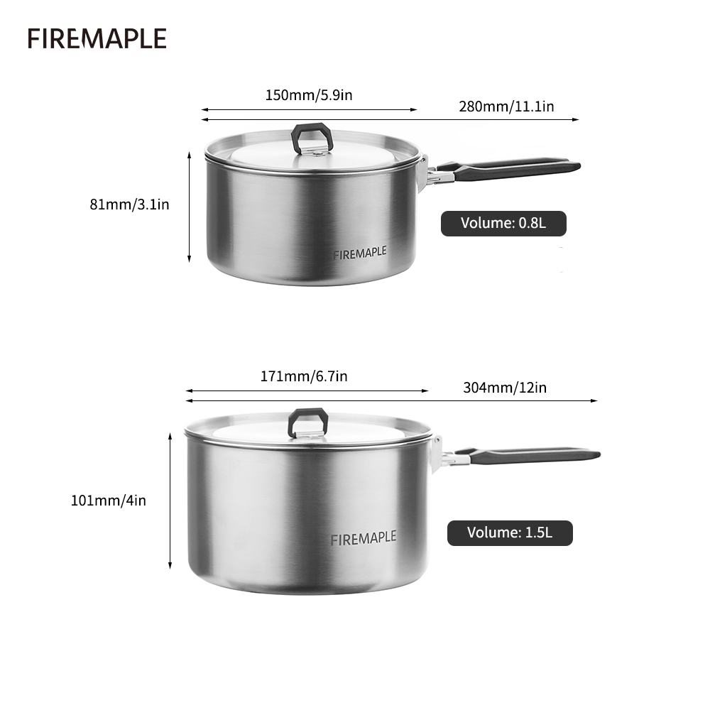 Fire Maple-utensilios de cocin - Camping Cooking On Fire reseña y precio