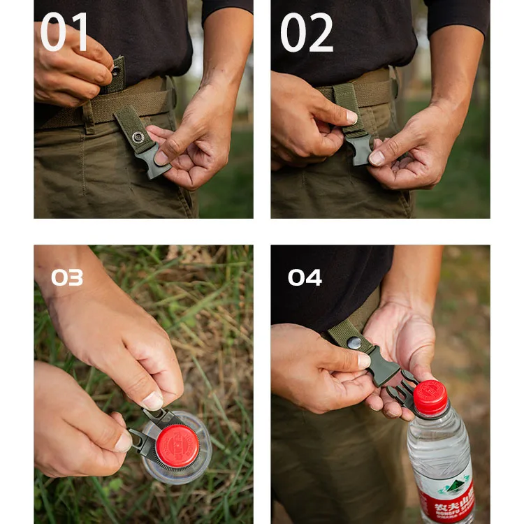 Gancho con hebilla de correas  - Camping Cooking Hanger reseña y precio