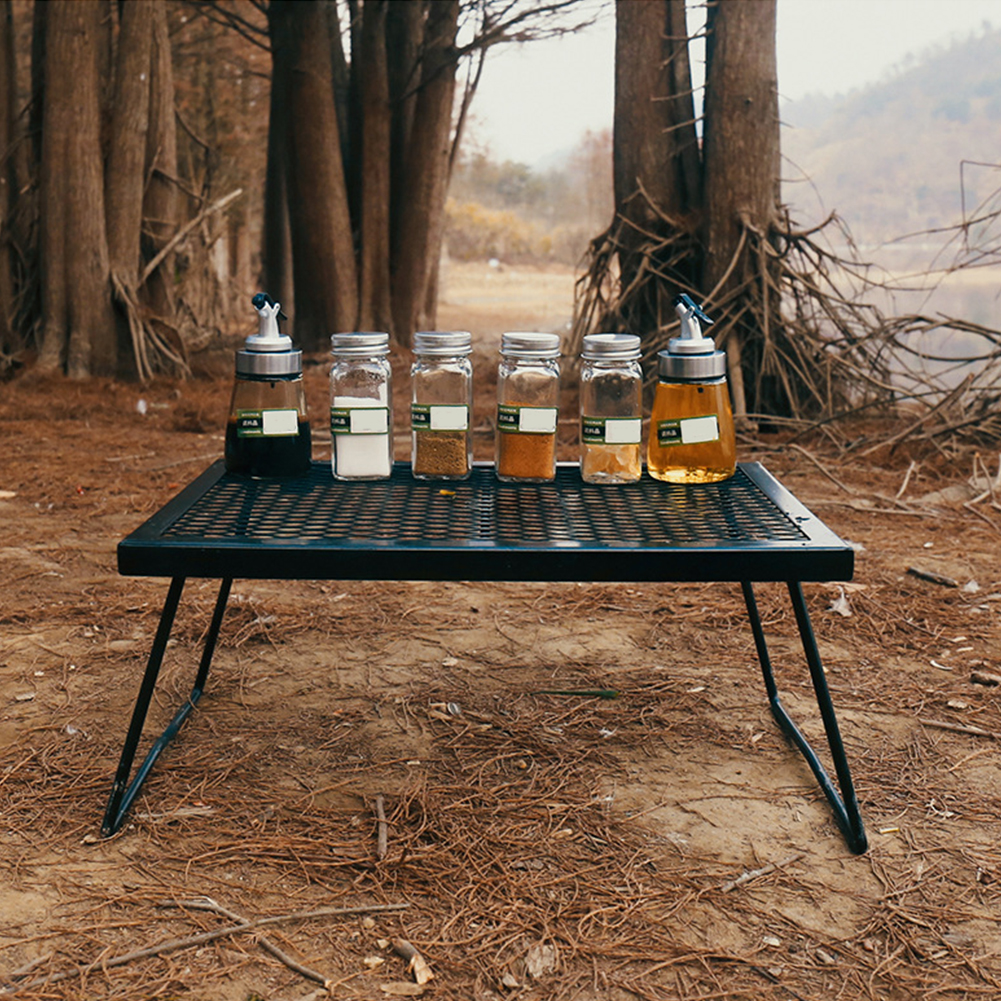 Parrilla Plegable para Fogata, - Camping Cooking Fire Pit reseña y precio