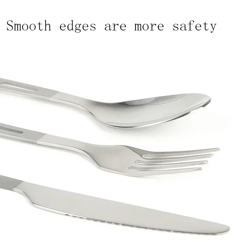 HWZBBEN-Juego de tenedor y cuc - Camping Cooking Cutlery Set reseña y precio