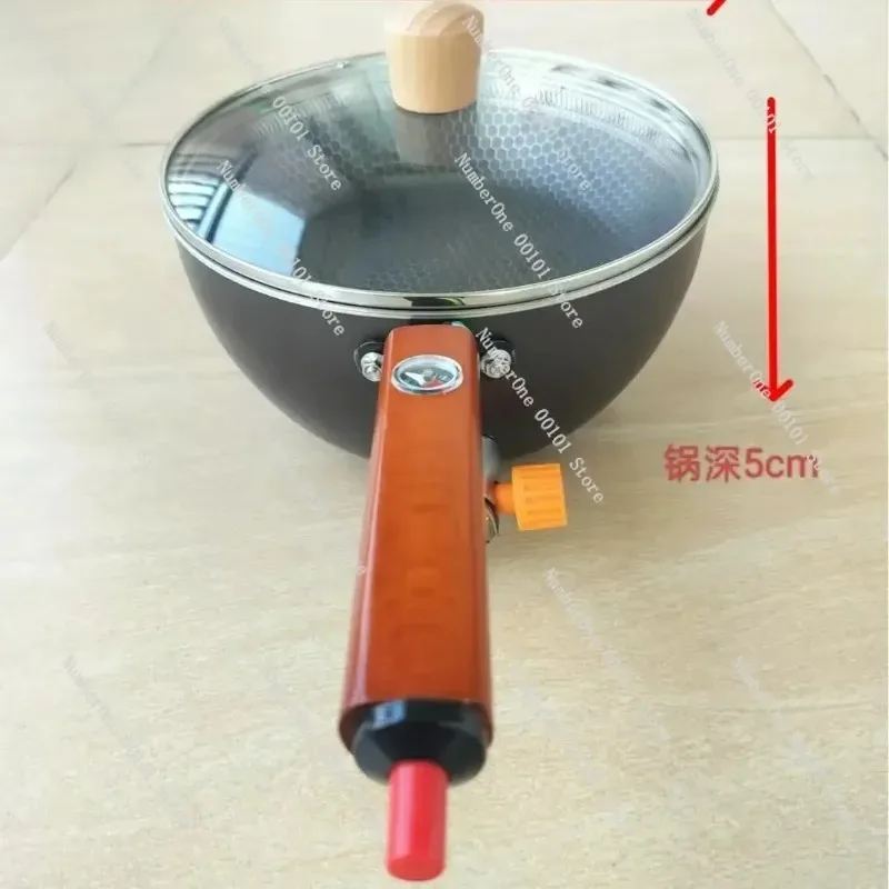 Olla de Camping Antiadherente  - Camping Cooking Wok reseña y precio