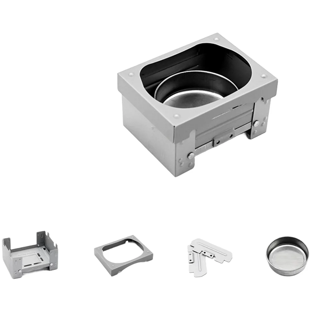 Estufa portátil plegable de co - Camping Cooking Tray reseña y precio