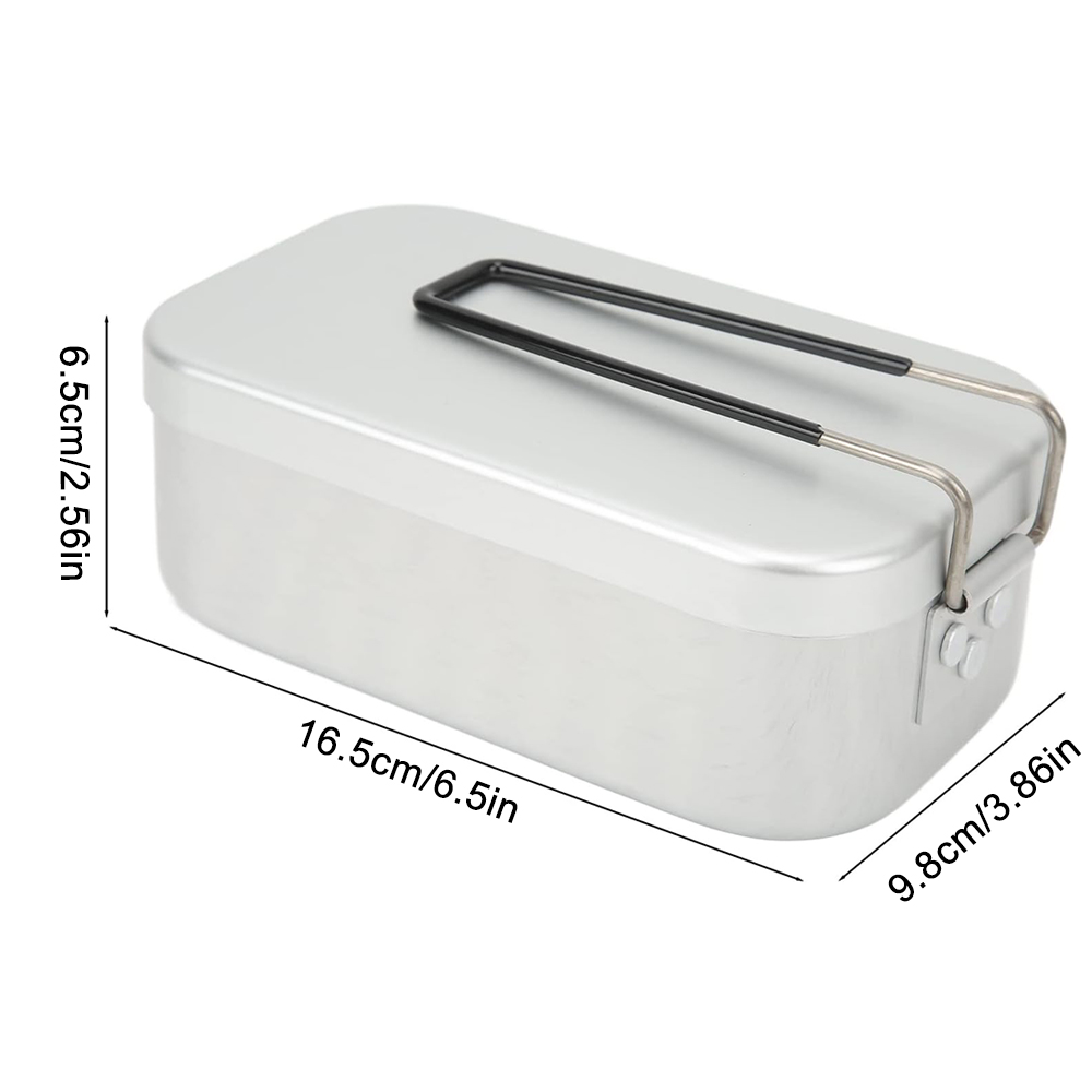 Fiambreras de aluminio de 800M - Camping Cooking Set reseña y precio