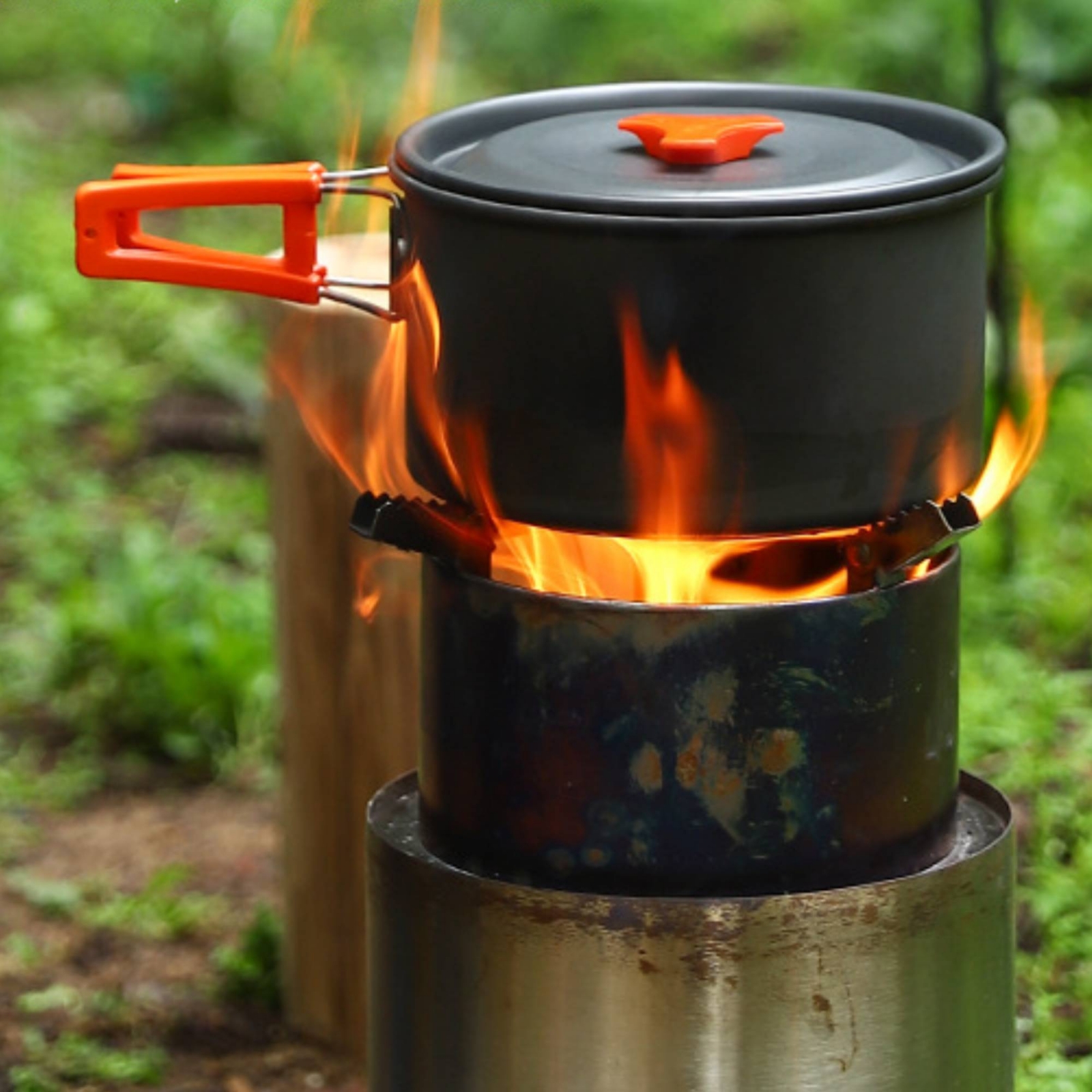 Juego de Ollas y Sartenes para - Camping Cooking Set reseña y precio