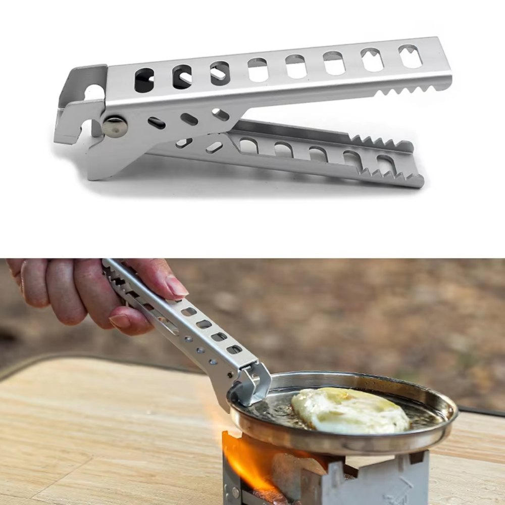 Clip de aleación anticaliente  - Camping Cooking Wok reseña y precio