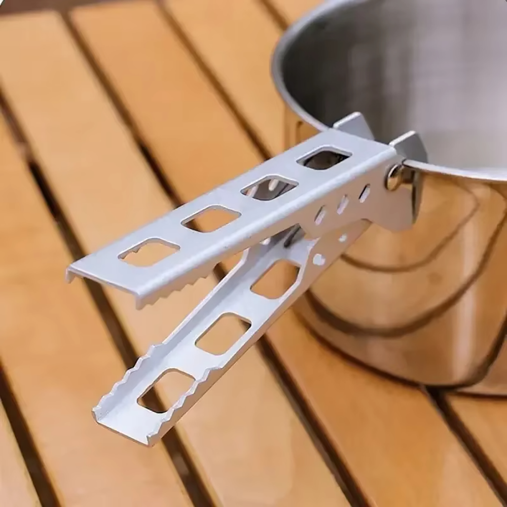 Clip de aleación anticaliente  - Camping Cooking Wok reseña y precio