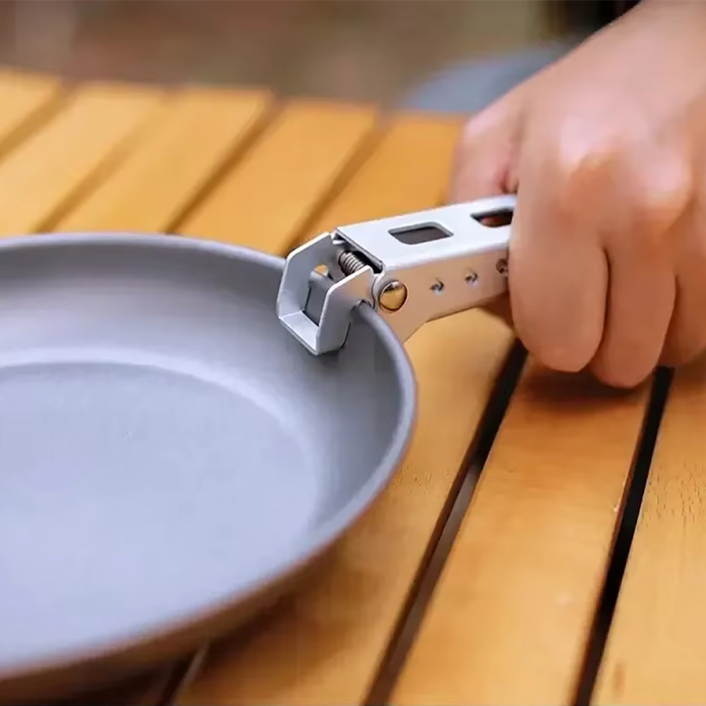 Clip de aleación anticaliente  - Camping Cooking Wok reseña y precio