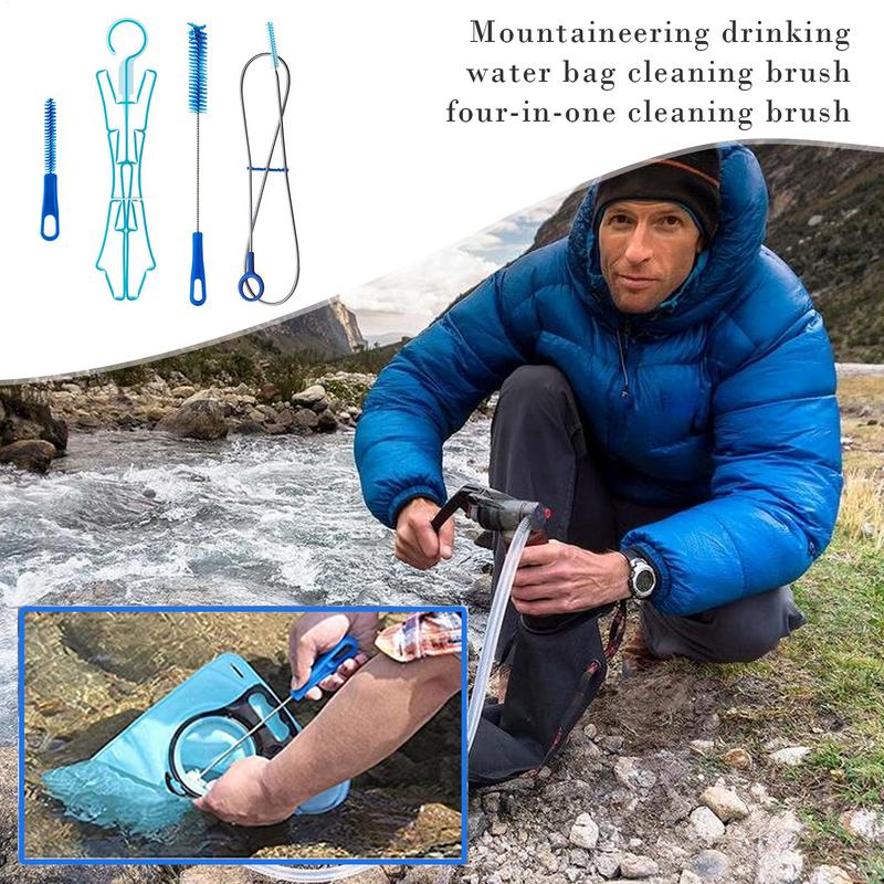 Kit de cepillo de limpieza par - Camping Cooking Pack reseña y precio