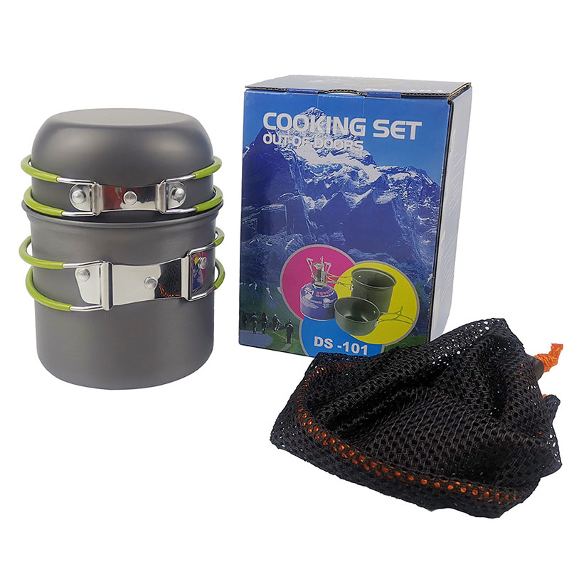 Kit de utensilios de cocina pa - Camping Cooking Kit Box reseña y precio