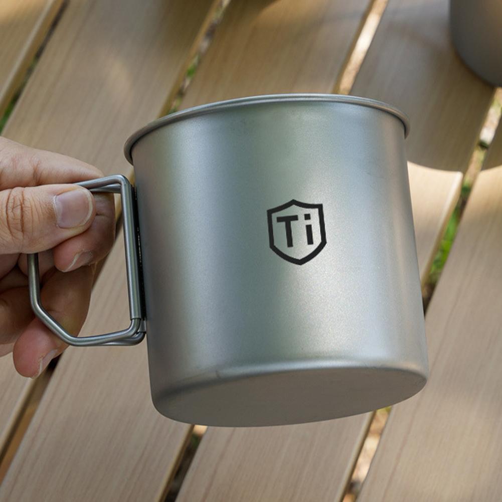 Taza de titanio para acampar,  - Camping Cooking Trangia reseña y precio