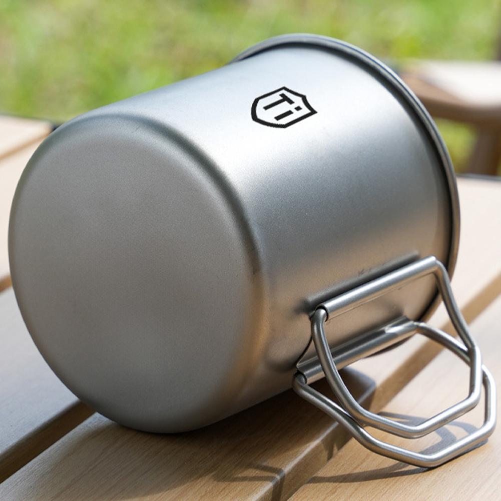 Taza de titanio para acampar,  - Camping Cooking Trangia reseña y precio