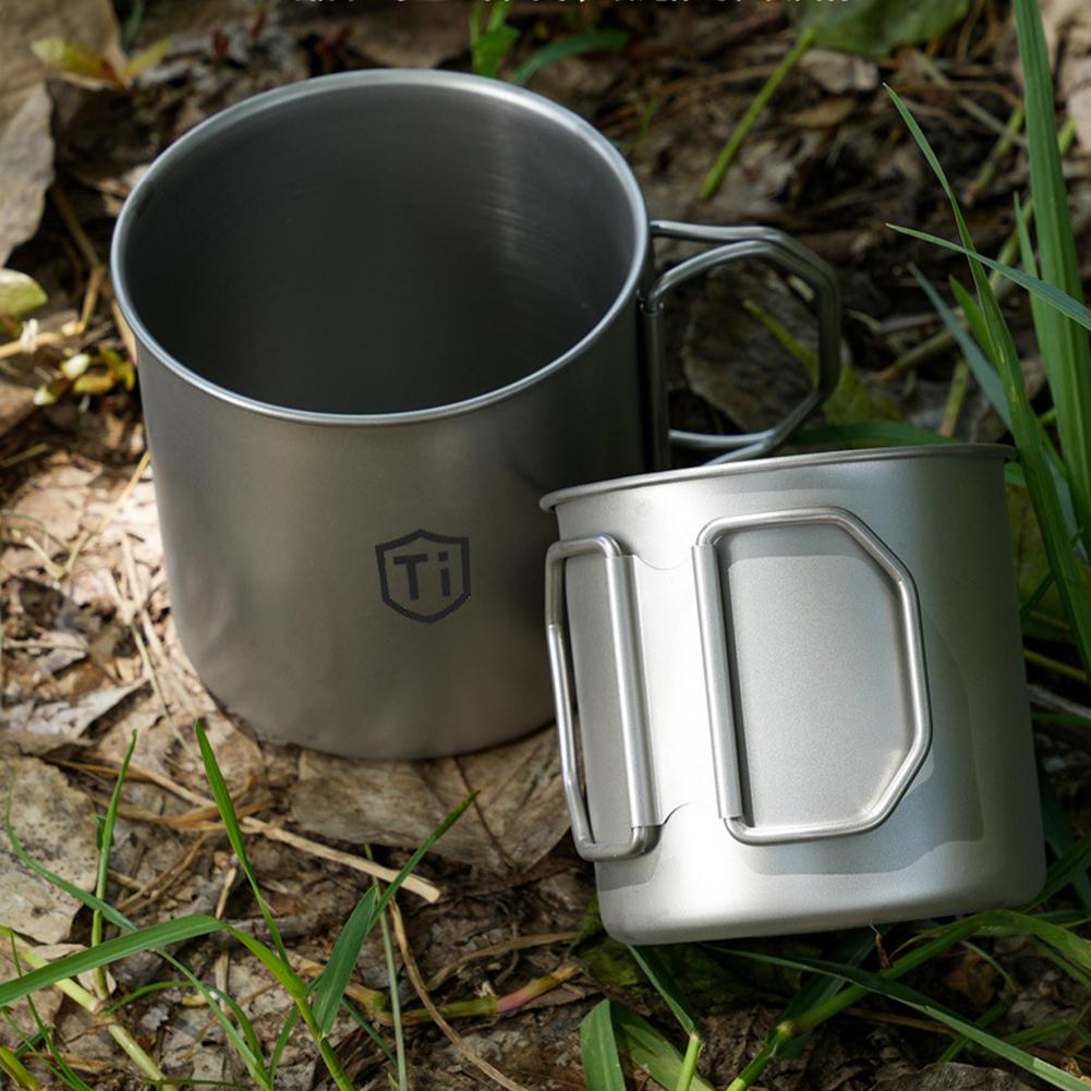 Taza de titanio para acampar,  - Camping Cooking Trangia reseña y precio