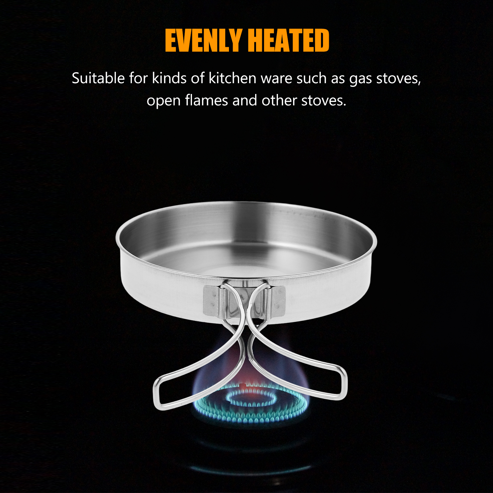 Mini sartén portátil de acero  - Camping Cooking Wok reseña y precio