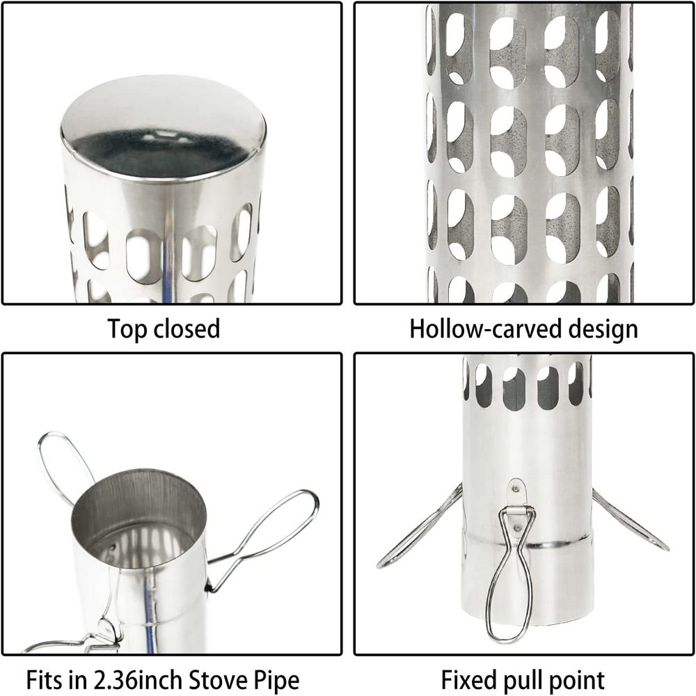 Stovepipe-Tapón de lluvia para - Charcoal Chimney Starter reseña y precio
