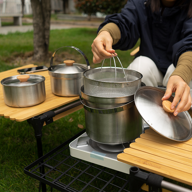 NOBANA, el más nuevo juego de  - Camping Cooking Wok reseña y precio