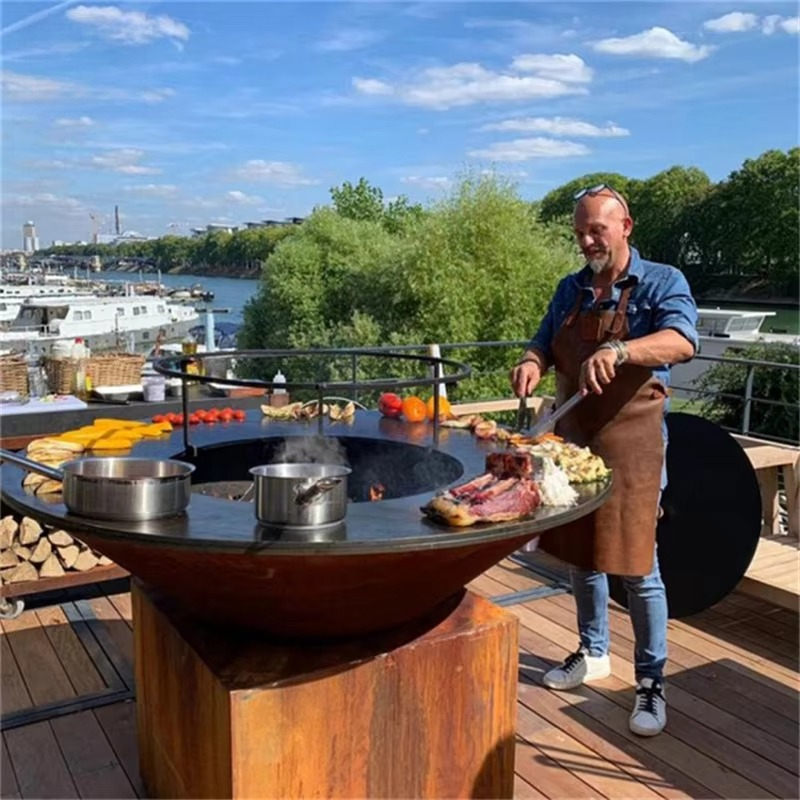 Parrilla de barbacoa, fogón de - Camping Cooking Fire Pit reseña y precio
