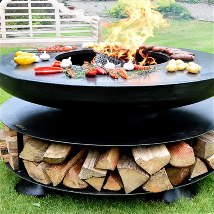 Parrilla de barbacoa, fogón de - Camping Cooking Fire Pit reseña y precio