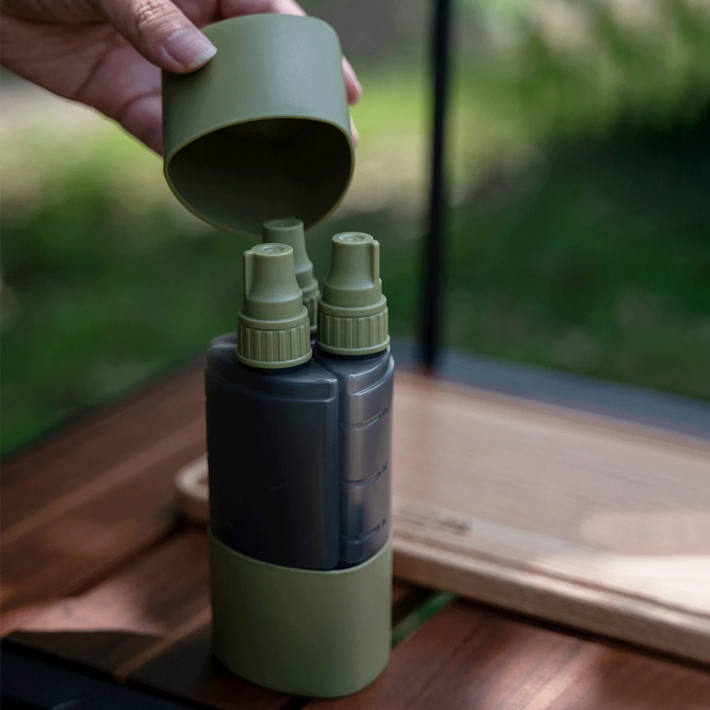 Dispensador de condimentos 3 e - Camping Cooking Cutlery Set reseña y precio