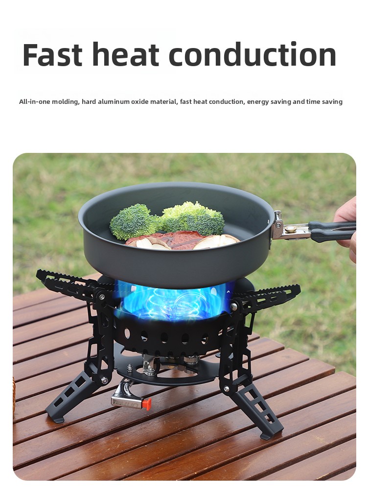 Bulin C15 Sartén Pequeña Plega - Camping Cooking Wok reseña y precio