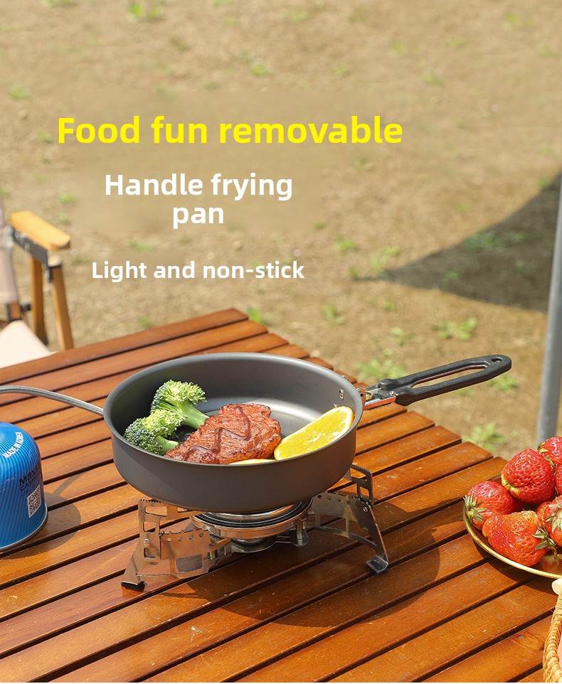 Bulin C15 Sartén Pequeña Plega - Camping Cooking Wok reseña y precio