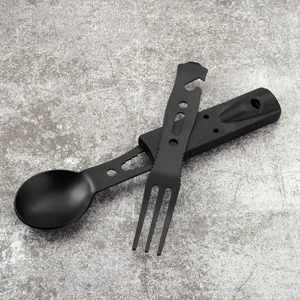 Juego para exteriores, cuchill - Camping Cooking Cutlery Set reseña y precio