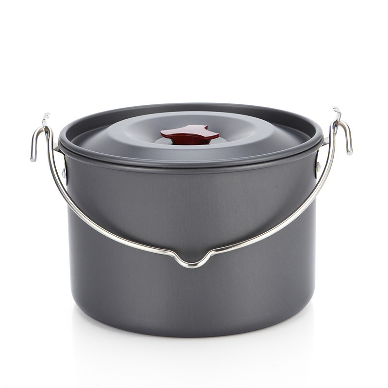 Ollas Colgantes para Acampar d - Camping Cooking Tripod reseña y precio